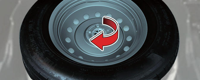 Removing and storing the spare tire