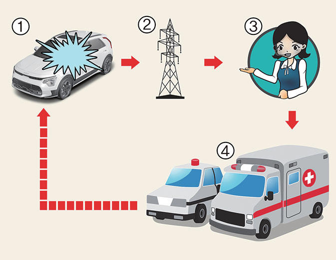 UAE eCall system (if equipped)