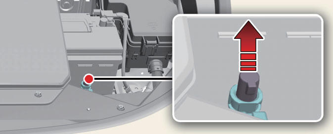 Unlock charging connector in emergency