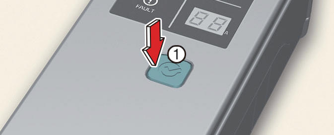Setting the charge level of the portable charger