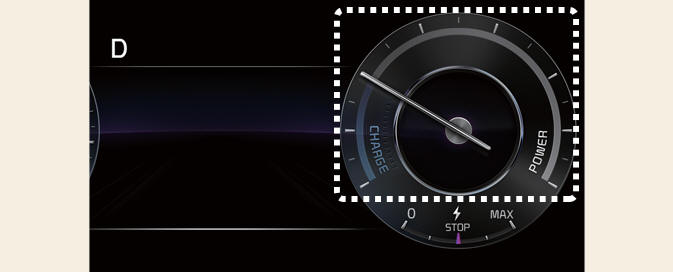Power/Charge gauge