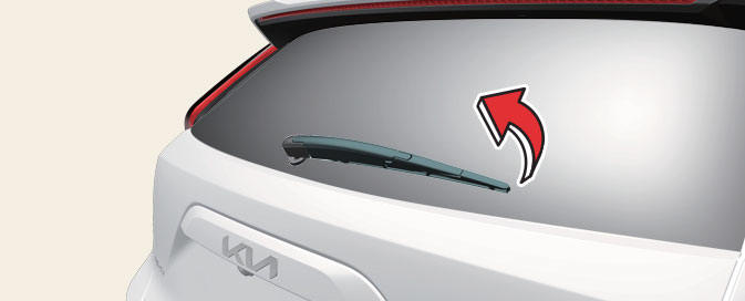 Replacing rear wiper blade