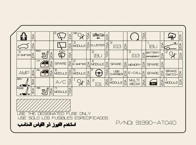 For HEV vehicle