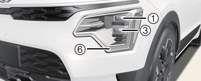 Head lamp - Type B