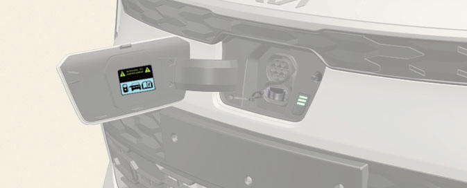 Vehicle charging INLET