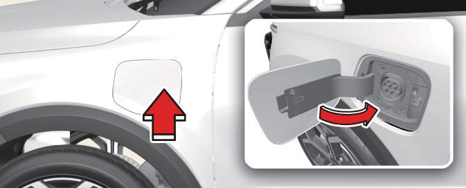 How to disconnect AC charger