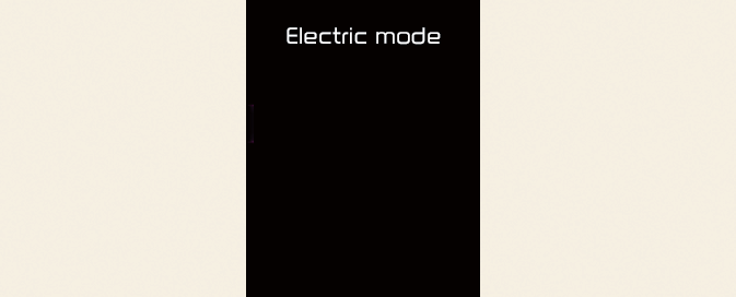 Electric (CD) mode