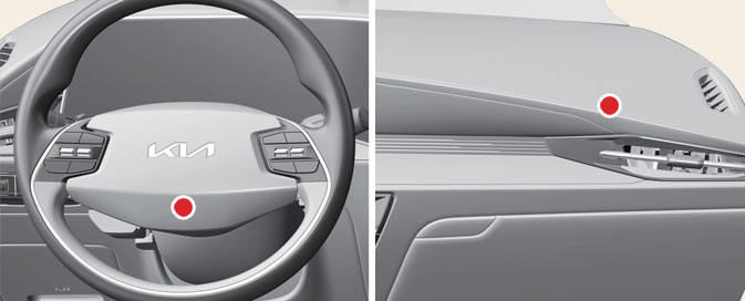 Driver's front air bag / Passenger's front air bag