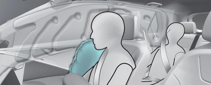Side air bag and front center air bag