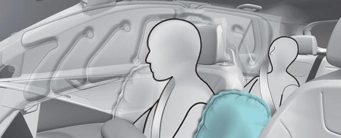 Side air bag and front center air bag