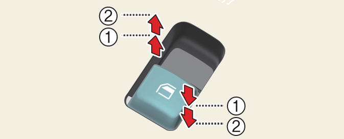 Controlling power windows switch