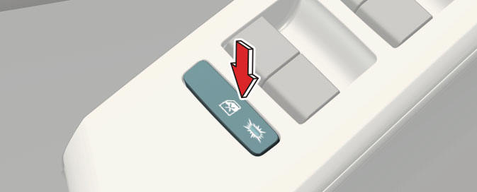 Power windows lock button