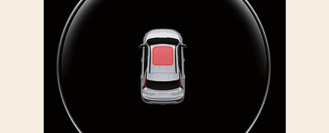 Sunroof open warning